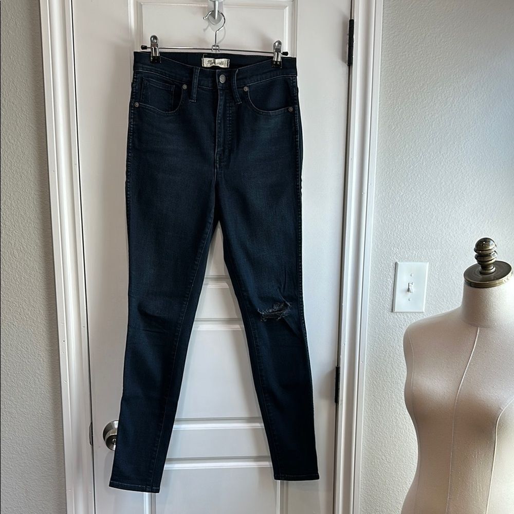 🌟 Madewell Women's Dark Blue Skinny Jeans 28x28